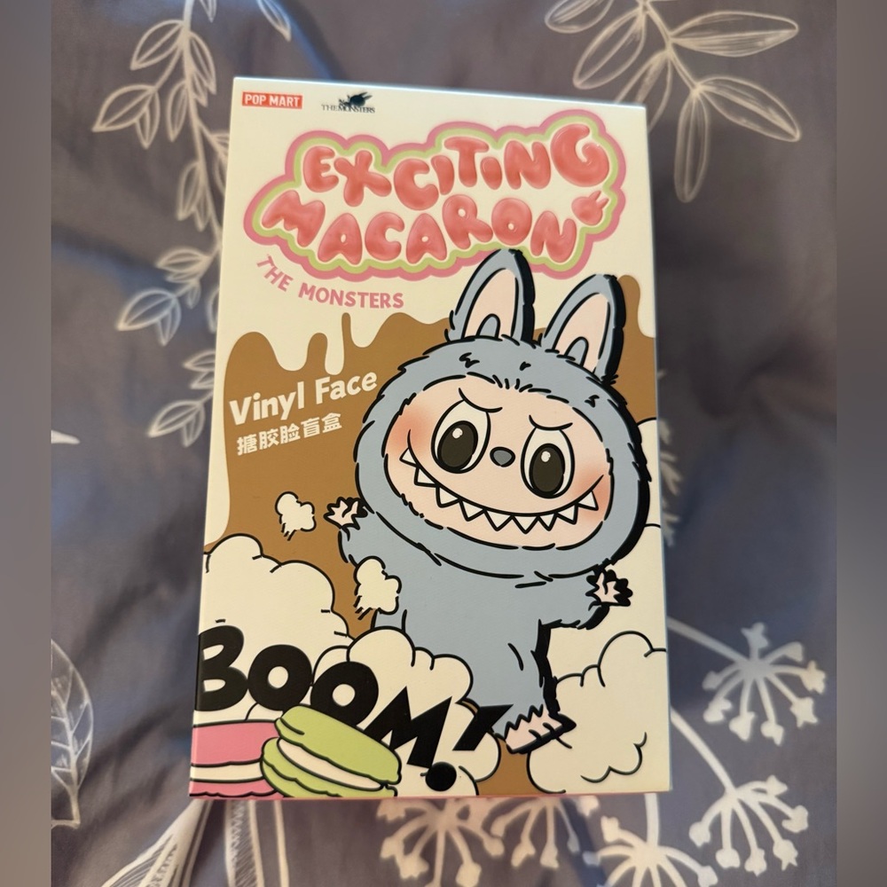 POP MART Authentic Labubu The Monsters Exciting Macaron NEW Green Grape - Picture 2 of 9